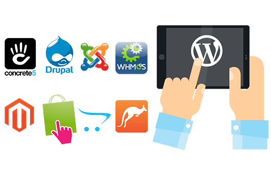 Hospedagem com Softaculous instalador automático scripts