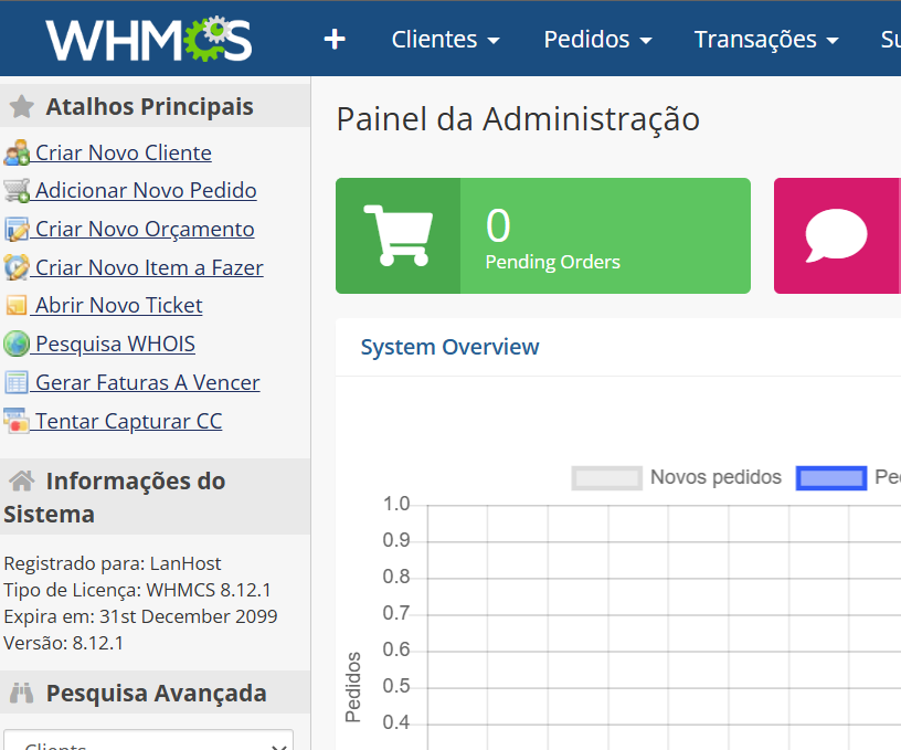 WHMCS Grátis